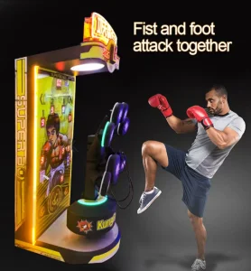 Does boxing arcade gameg reduce belly